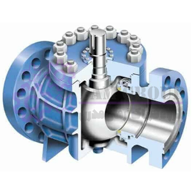 شیر توپی ورودی از بالا (Top Entry Ball Valve)